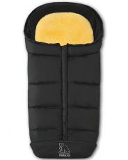 Детский конверт Heitmann Felle Comfort 2 в 1, овчина, черный